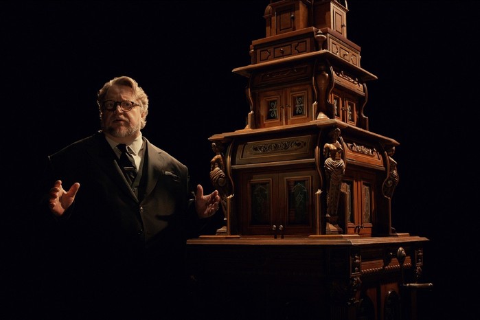 Guillermo del Toro in Cabinet of Curiosities.