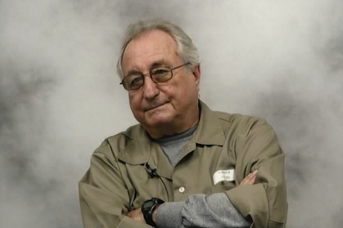 Bernie Madoff in prison in 2017.