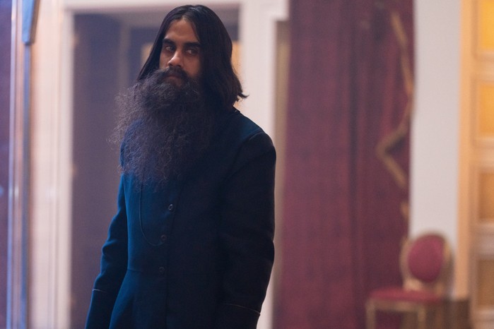 Sacha Dhawan as The Master in Doctor Who, with a big beard