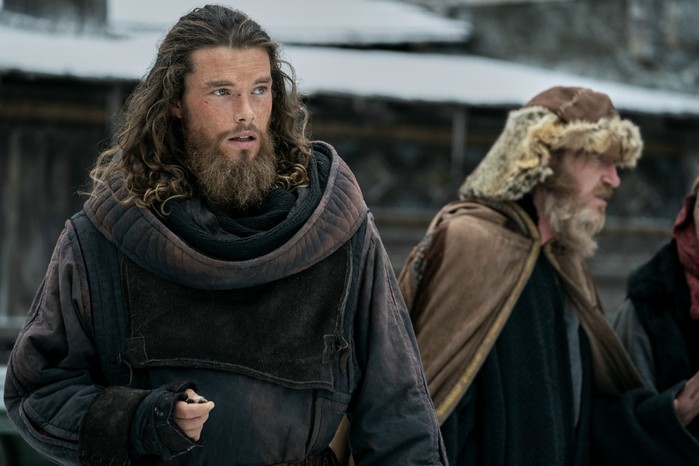 Sam Corlett as Leif in Vikings: Valhalla season 2.