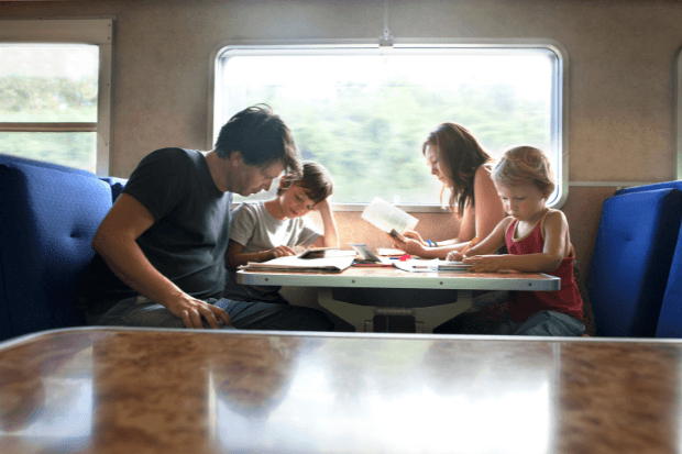 family on a train how to get cheap thorpe park tickets 2023