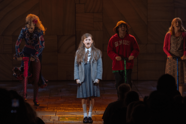Matilda the musical on stage
